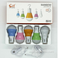 Colorful waterproof LED bulb